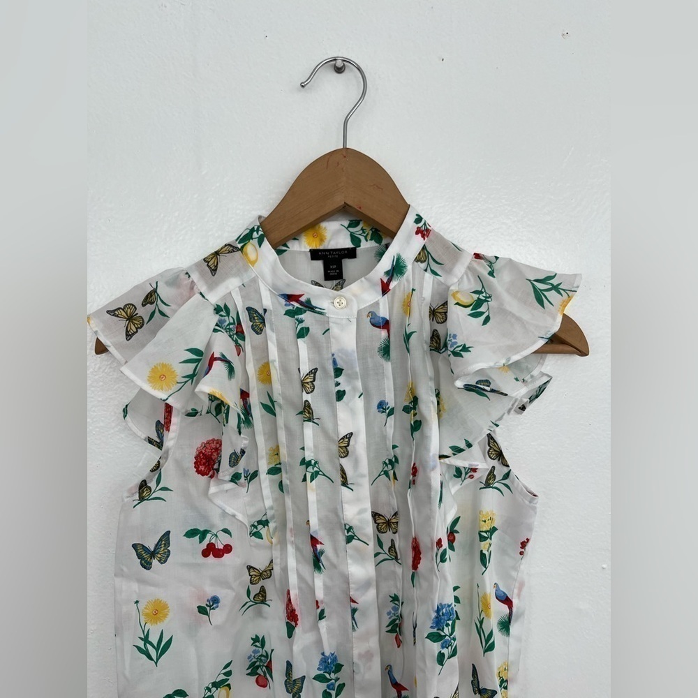NWT Ann Taylor Sleeveless Blouse - Picture 6 of 6